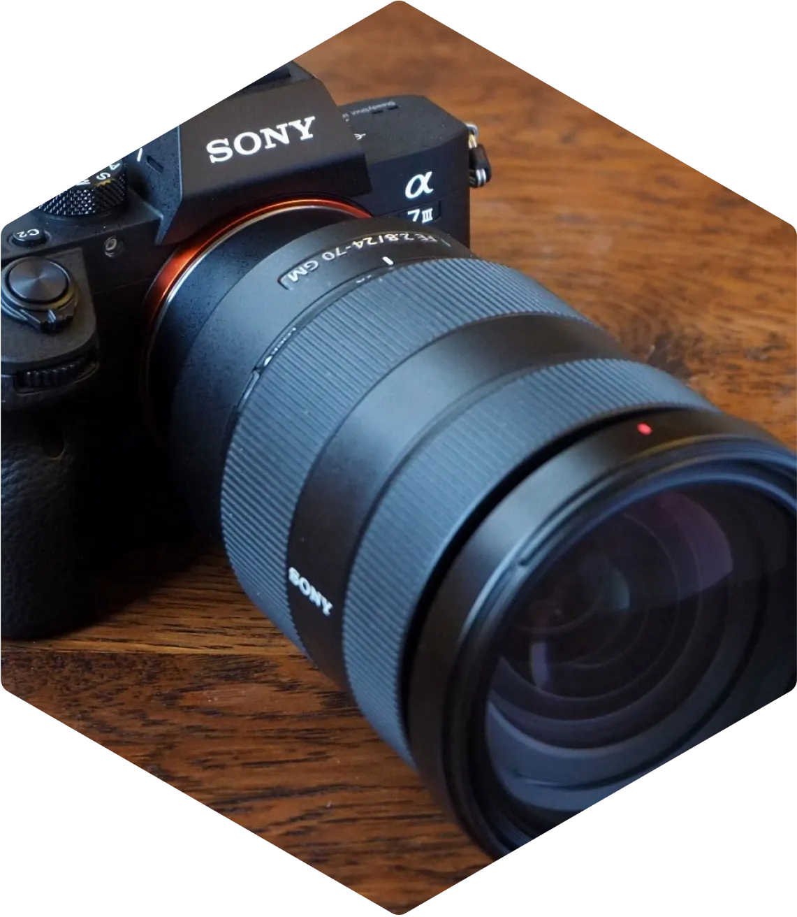 Een foto van een Sony fototoestel
